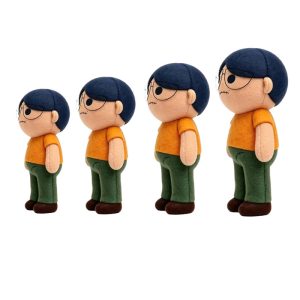 Alternative view of Wabie Doll 4PCS
